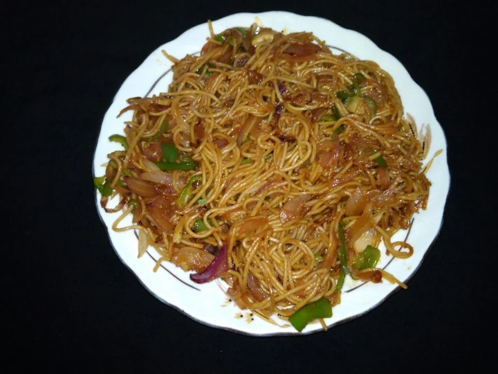 Recipe Chow mein the Can Spoil the Tongue Really delicious