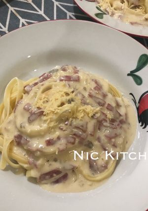 Foto resep Spaghetti Carbonara NIC KITCHEN