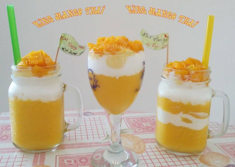 Cara Gampang Membuat King Mango Thai (KW Super) yang Lezat