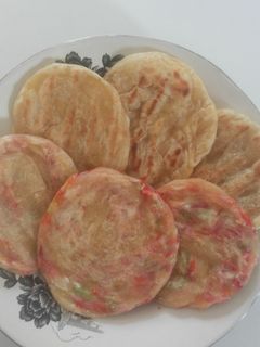 Foto resep Roti maryam rainbow