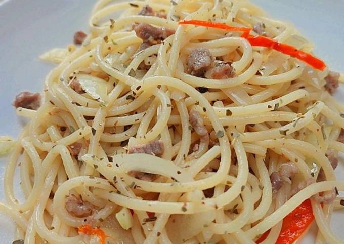 Resep Spaghetti Oglio Olio Oleh Widyarp Cookpad