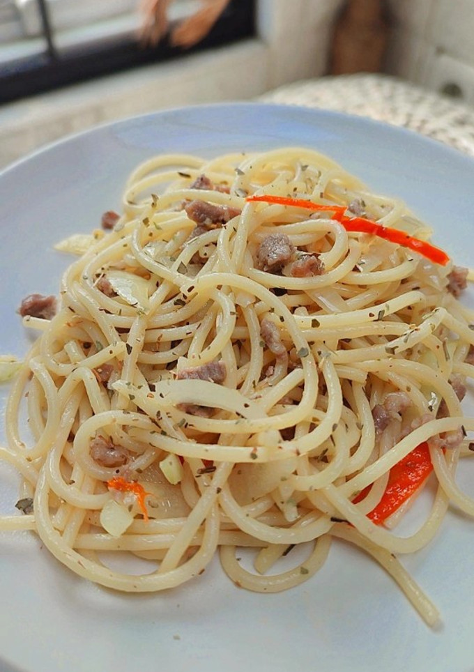 Foto resep Spaghetti Aglio Olio