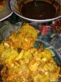 Ote-ote (bakwan sayur) + Sambel Petis