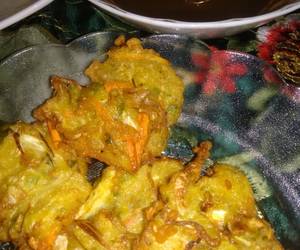 Mudah Cepat Memasak Ote-ote (bakwan sayur) + Sambel Petis Ala Warteg