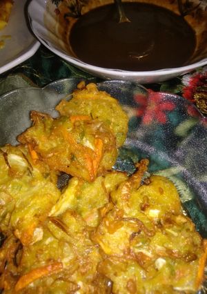 Foto resep Ote-ote (bakwan sayur) + Sambel Petis