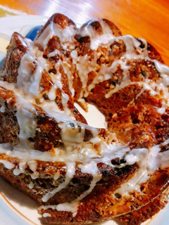 Una foto de Budín carrot cake