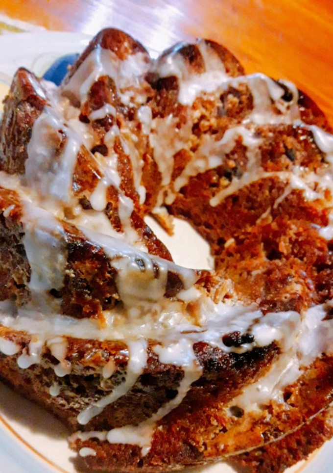 Una foto de Budín carrot cake