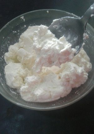 Una foto de Queso crema casero