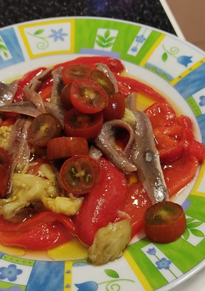 Una foto de Ensalada de escalivada