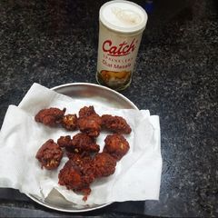 Cauliflower Manchurian pakoda A picture of Cauliflower Manchurian pakoda.