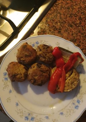 Una foto de Albóndigas de Berenjena
