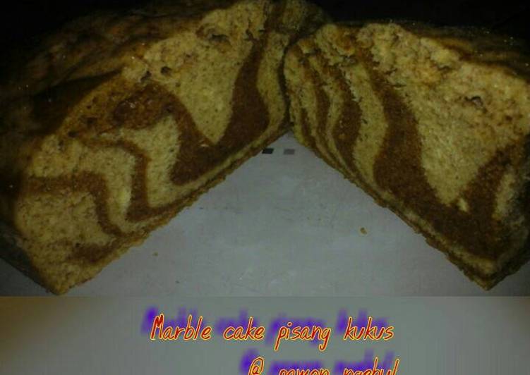 Resep Marmer bolu pisang kukus ekonomis 😘, Enak