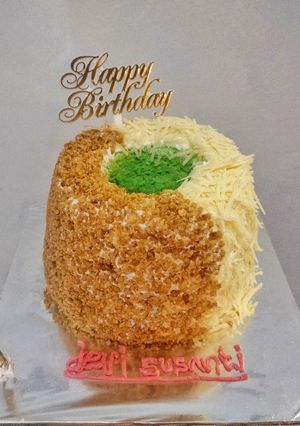 Foto resep Chiffon Pandan CAKE Airfryer