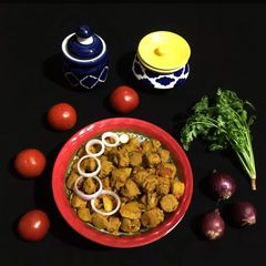 A picture of Spicy Soya Curry.