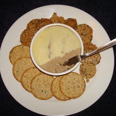 A picture of Chicken liver paté.