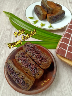 Foto resep 926. Pukis Pisang Cokelat