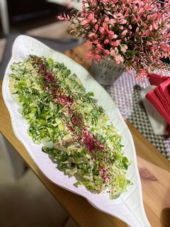 صورة لوصفة وصفة أم الحسن(سلطة سيزر)