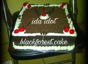 Foto resep Blackforest Cake Ulang Tahun lagiii