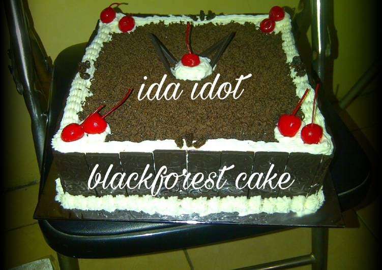 Resep Blackforest Cake Ulang Tahun lagiii yang Bikin Ngiler