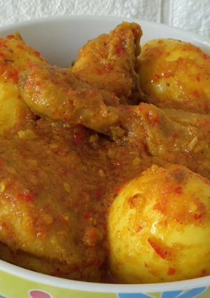 Foto resep Ayam Bumbu Rujak