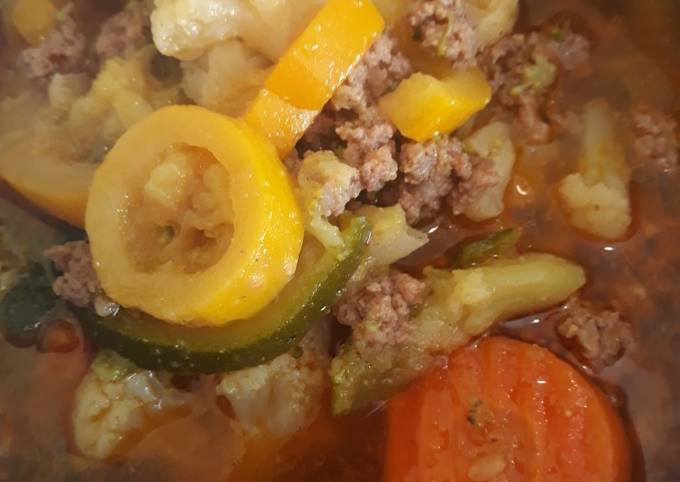 Easiest Way to Make Quick Heather&#39;s Beef and Vegetable Soup