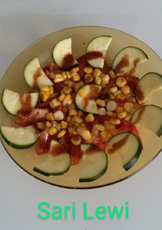 Una foto de Ensalada sencillísima (6 ingredientes)