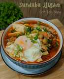 Sundubu Jjigae (Soft Tofu Stew) Korean food