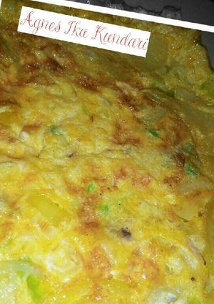 Foto resep Telur Dadar 🐣 Ikan Tongkol 🐟
