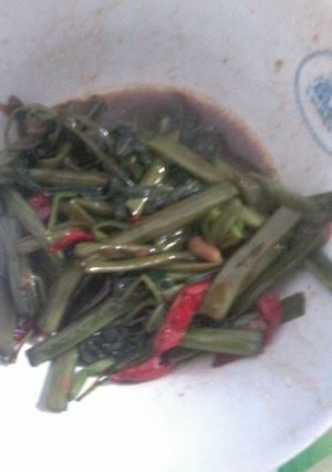 Foto resep Tumis kangkung saayana