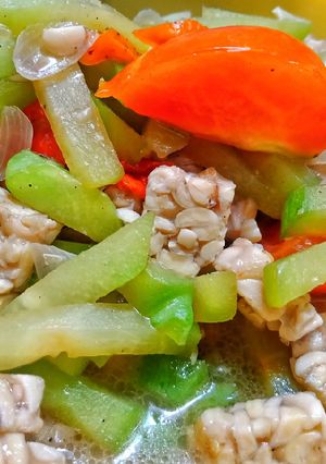 Foto resep Tumis Tempe Labu Siam