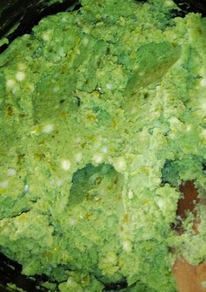 A picture of Green peas mukimo.