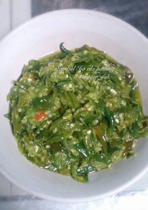 Foto resep Sambal Ijo ala Padang