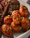 Sticky & Spicy Gochujang New Potatoes