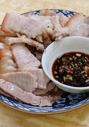 蒜泥白肉 的食譜成品照片