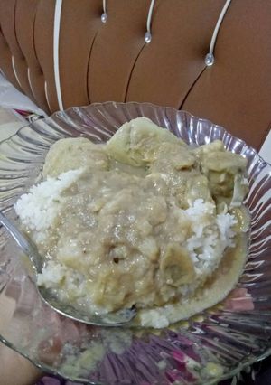 Foto resep Kolak durian with ketan