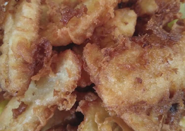 Pisang goreng crispy