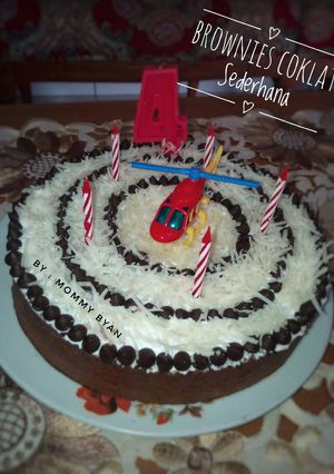 Foto resep Brownies coklat chocolatos simpel