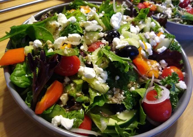 Steps to Prepare Any-night-of-the-week Greek Salad