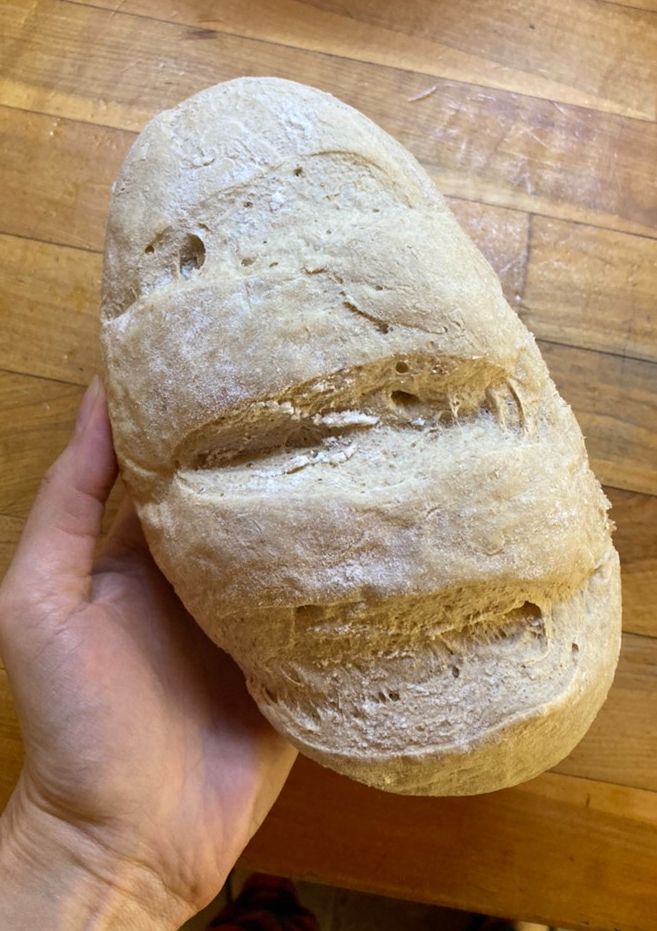 Una foto de Pan tipo francés