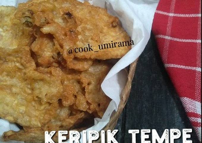 Resep Keripik Tempe Krispy Oleh Umi Rama Cookpad