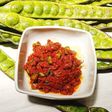 Sambal bajak cumi asin pete