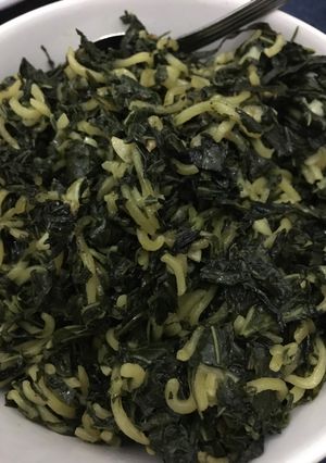 Foto resep Daun ubi tutuk kalbar simple