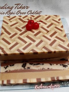 Foto resep 315. Puding Tikar Lapis Kopi,Oreo,Coklat