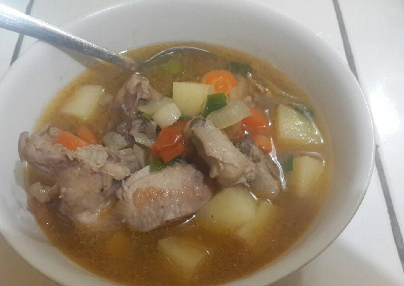 Sop ayam "Non MSG"