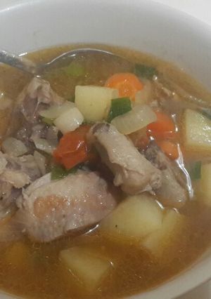 Foto resep Sop ayam "Non MSG"