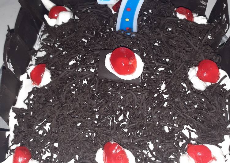 Blackforest kukus tepung pondan