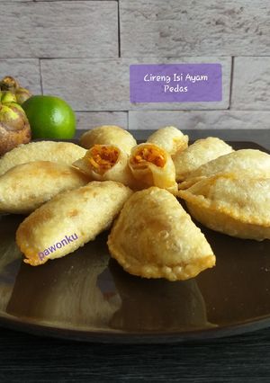 Foto resep 446.Cireng isi Ayam Pedas