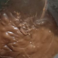 A picture of Besen ka halwa.