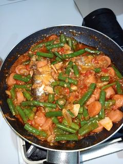 Foto resep Kacang Panjang + Sarden