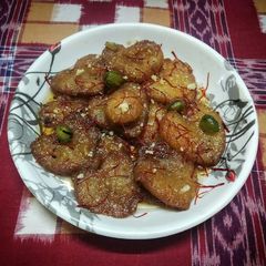 A picture of Bread Jamun.